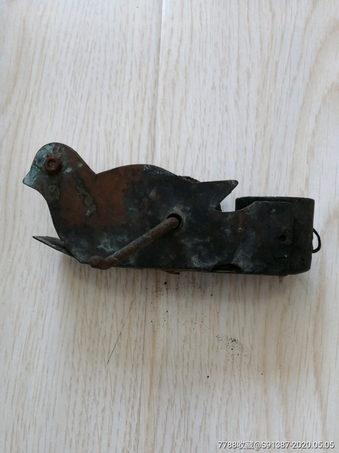 木工用的鸟形铜墨斗(请买家仔细看简介和备注)