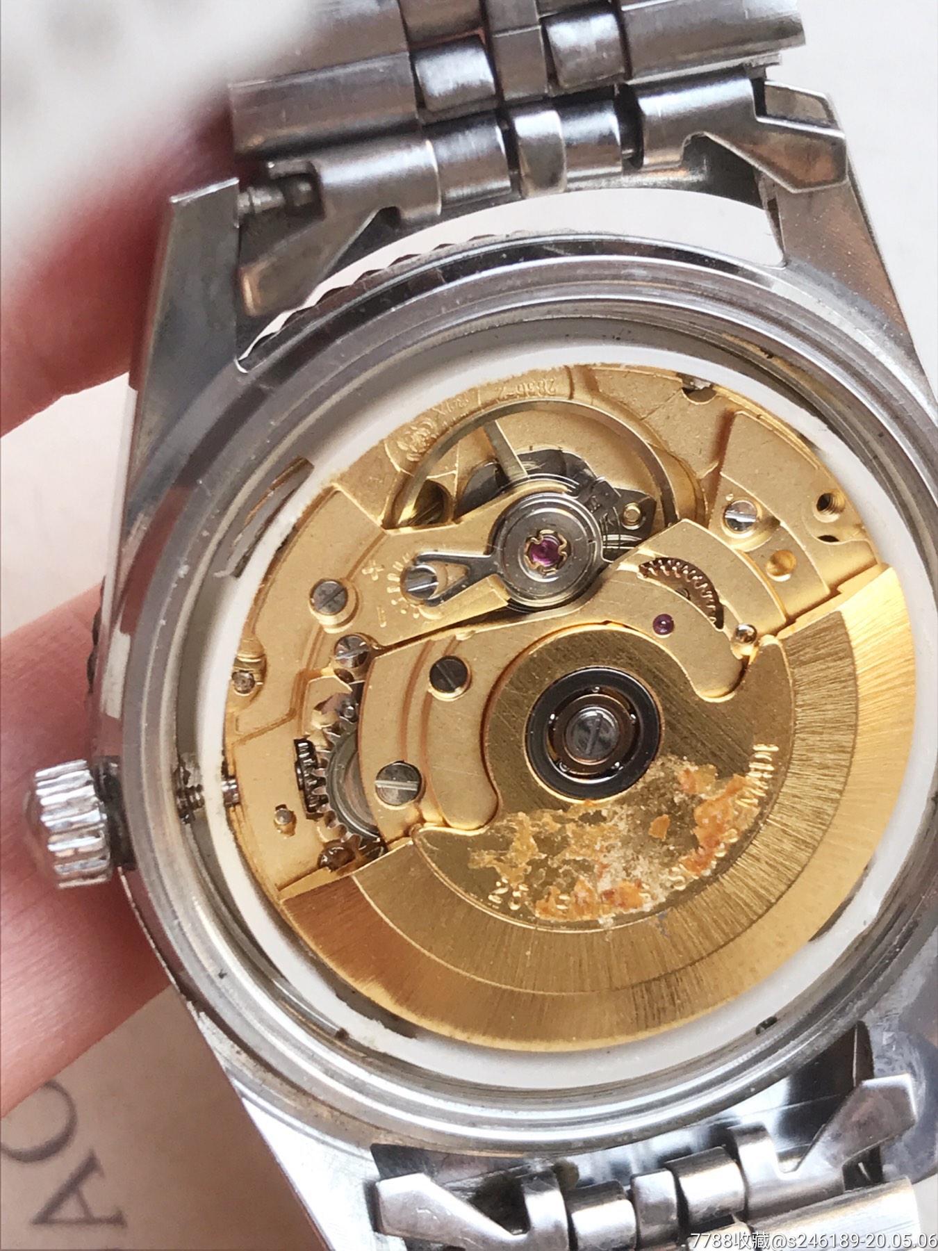 梅花搭瑞士2836机械机芯