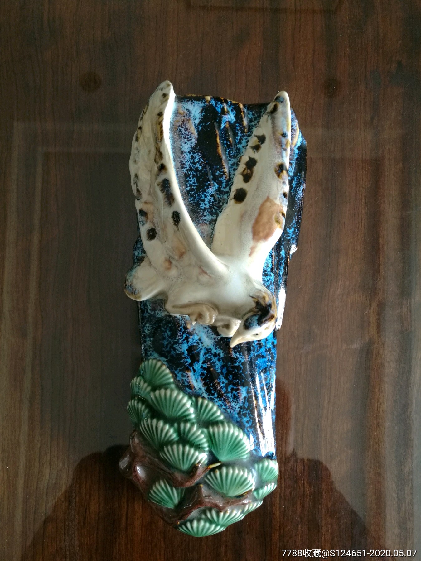 石湾窑精品挂瓶_雕塑瓷/瓷雕_天天精品老货【7788收藏__收藏热线】