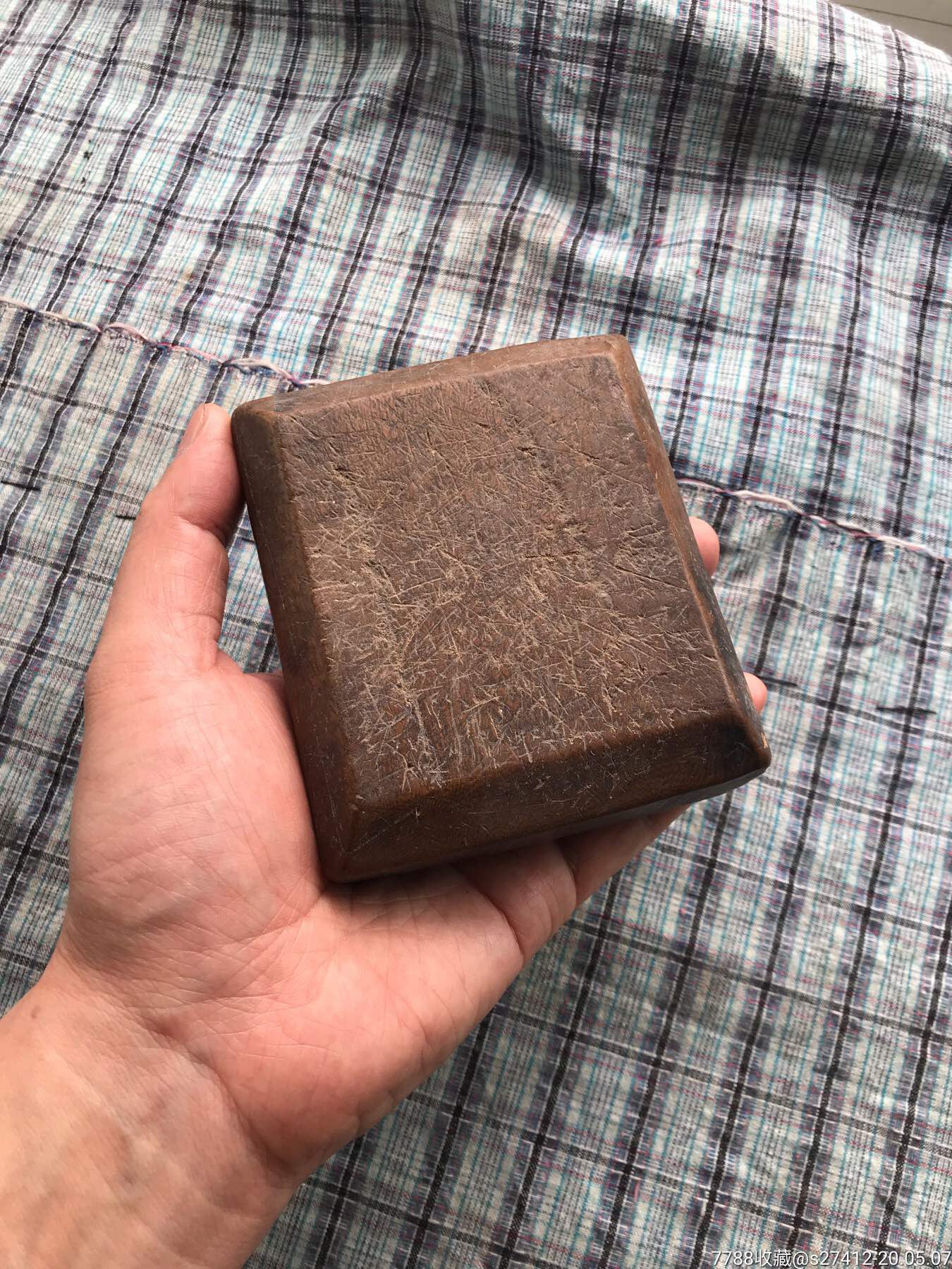 清代中医文化藏品楠木脉枕