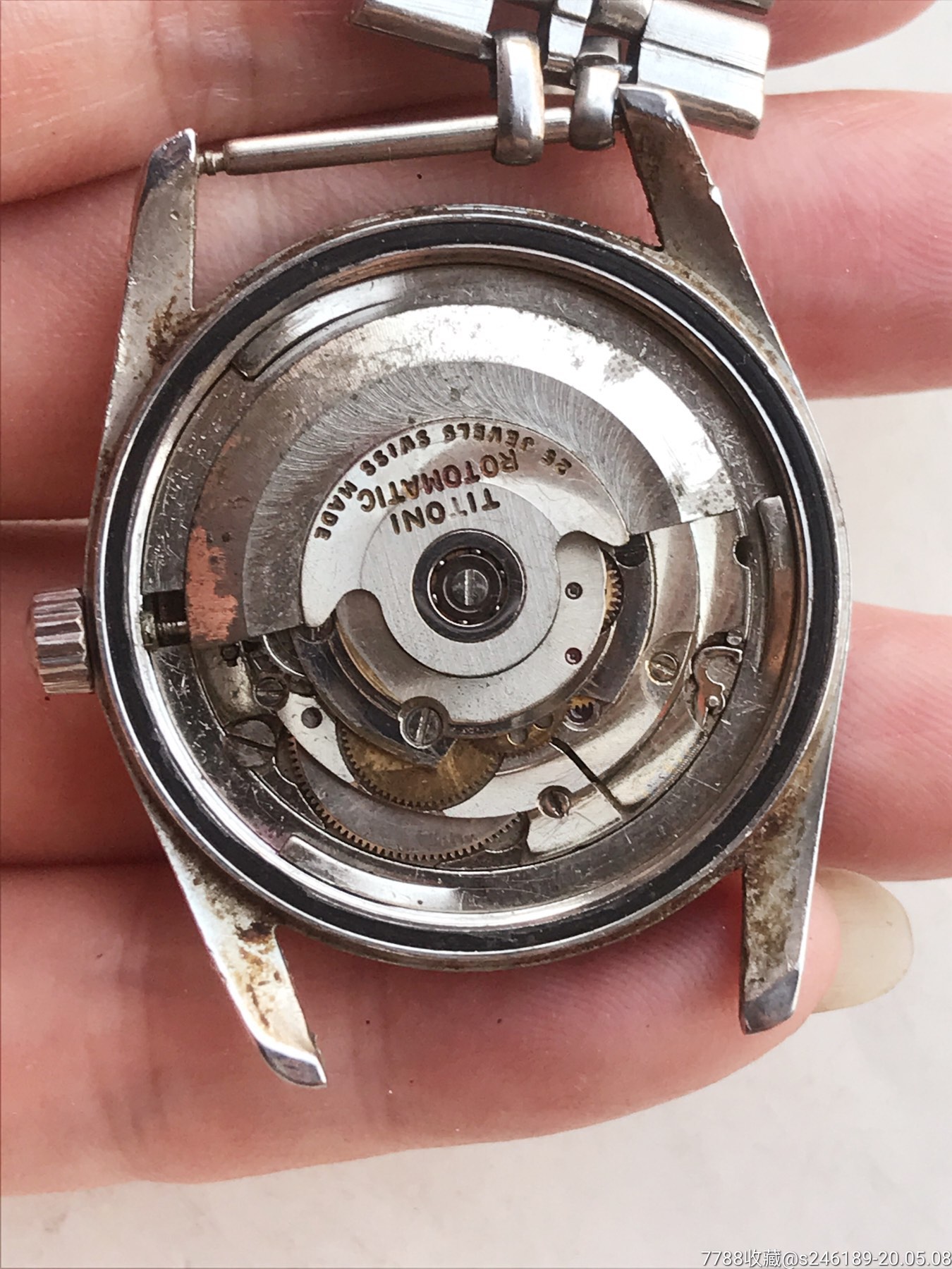 梅花搭瑞士2824机械机芯