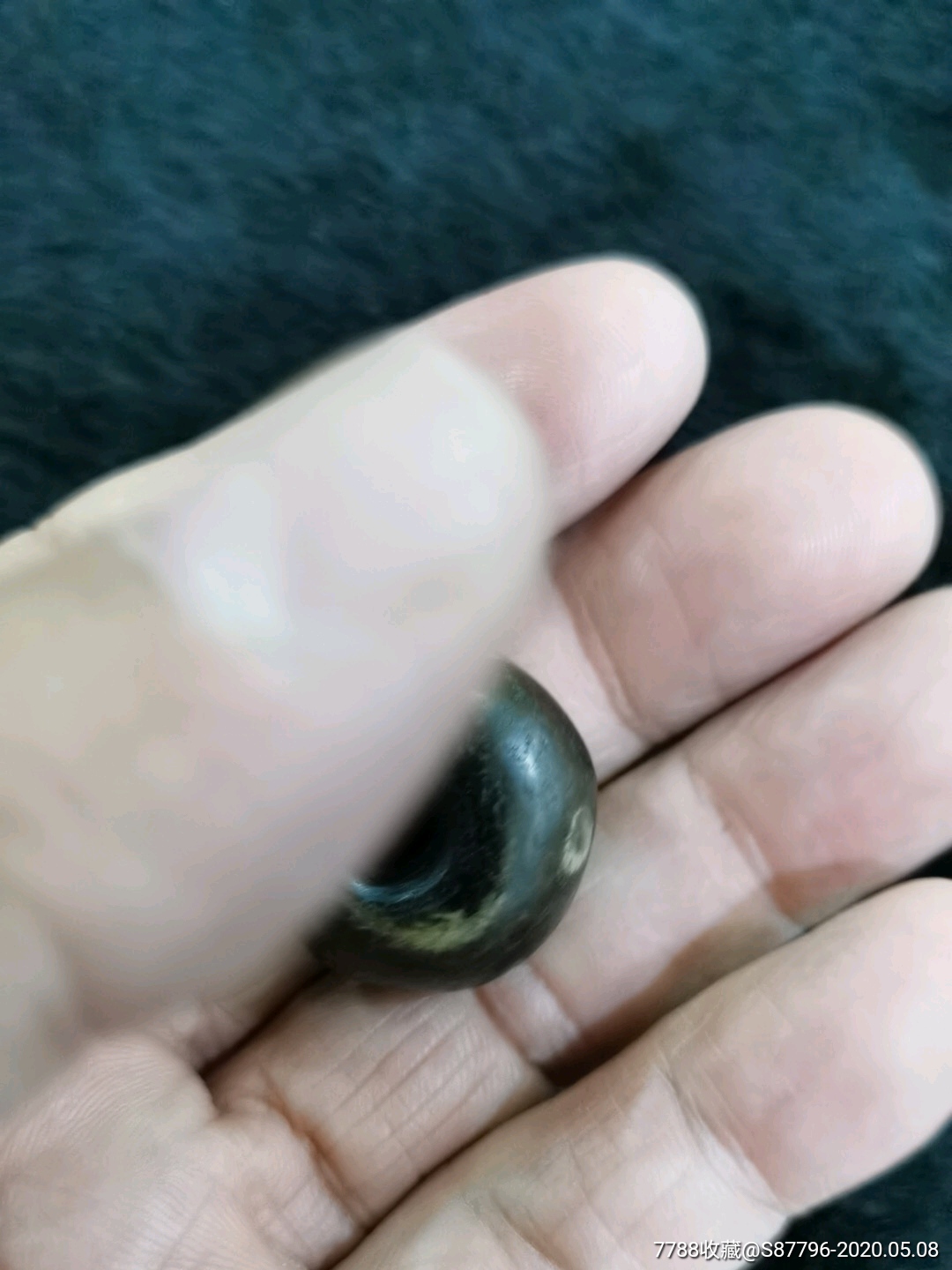 几百年老玛瑙算盘圆天珠少见