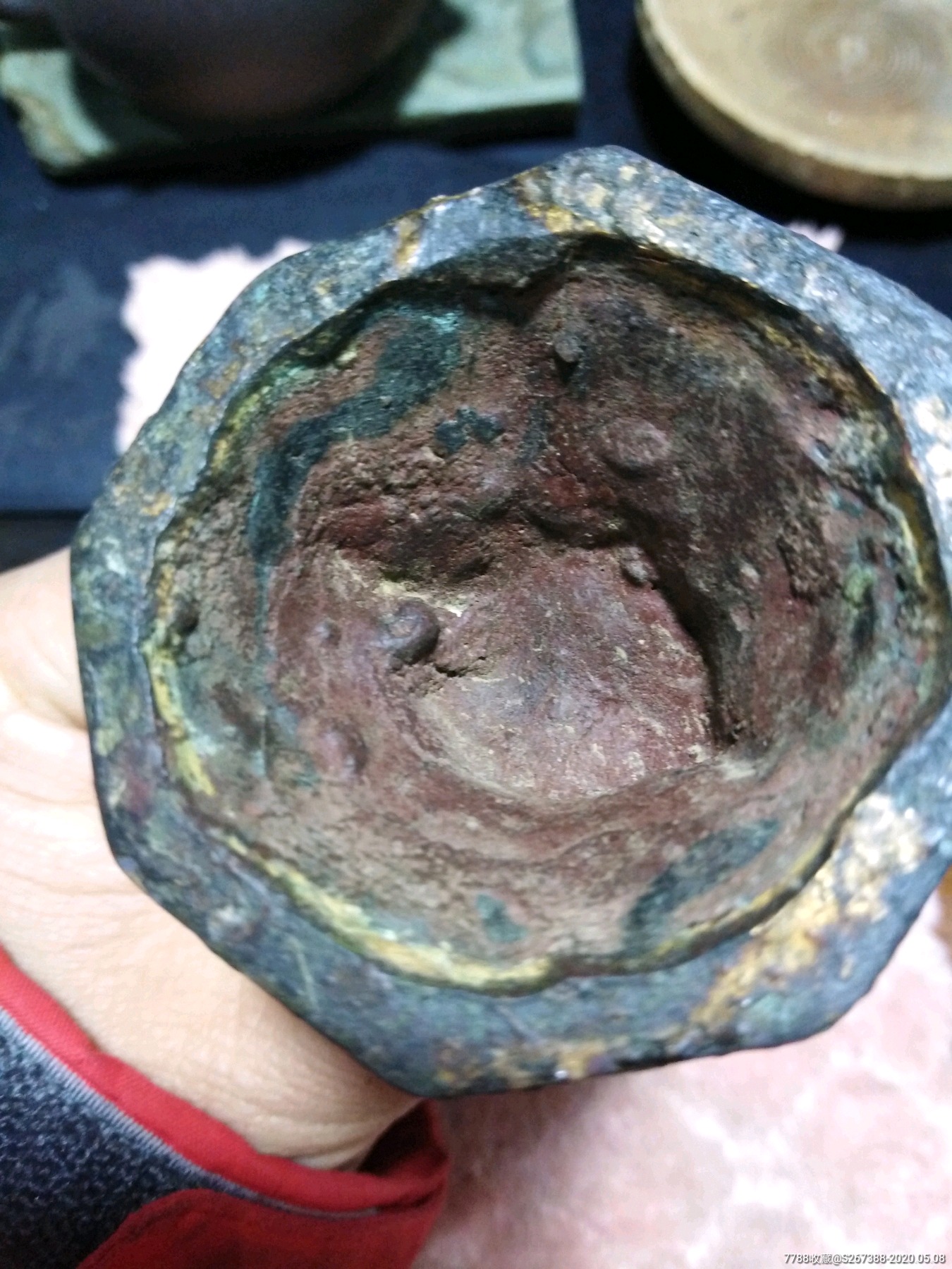 五代时期青铜诞生佛_夷陵雅趣阁【7788古币收藏】