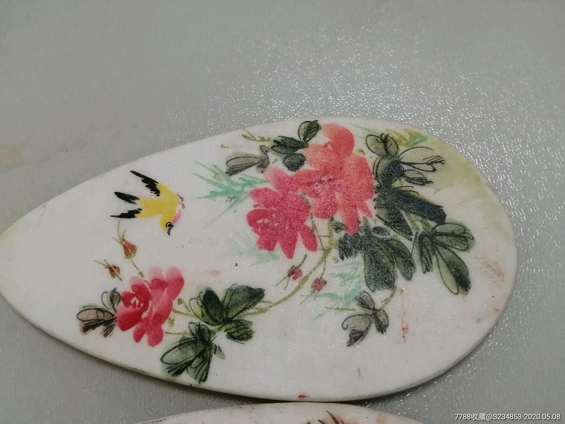 八十年代精品云石画