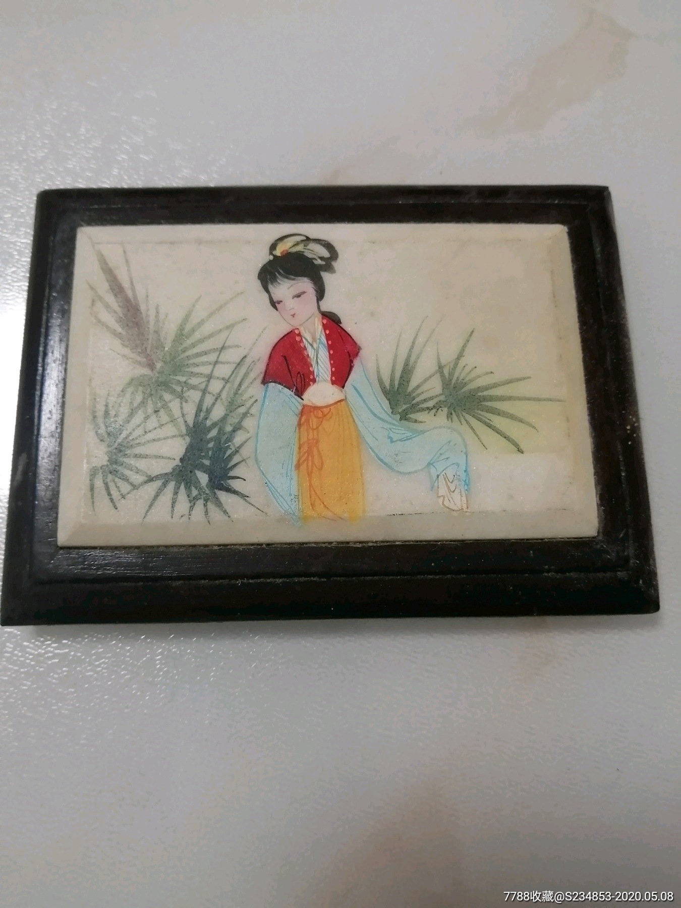 八十年代精品云石画