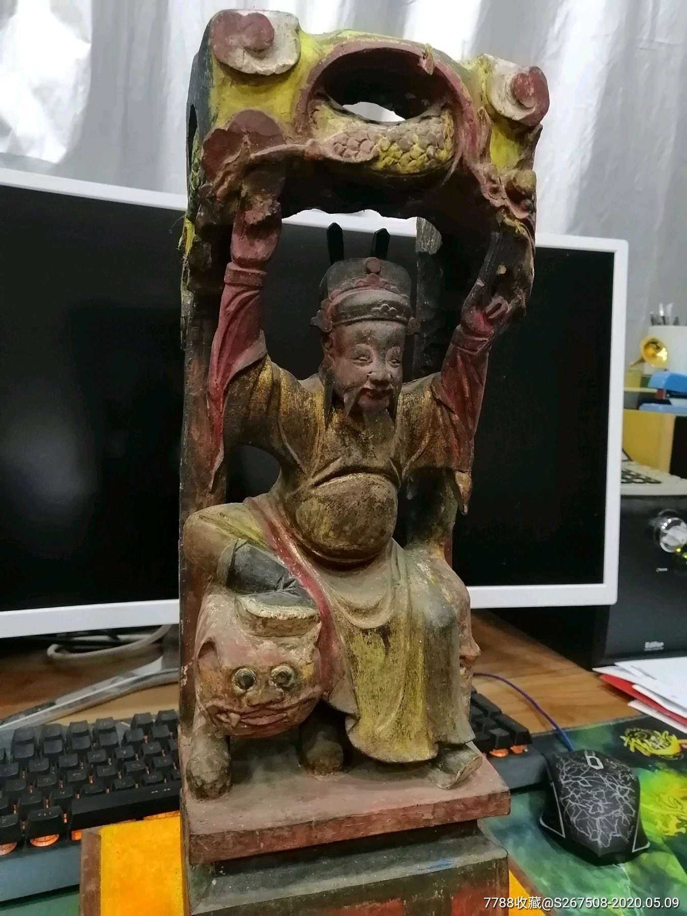 人物木雕孙思邈