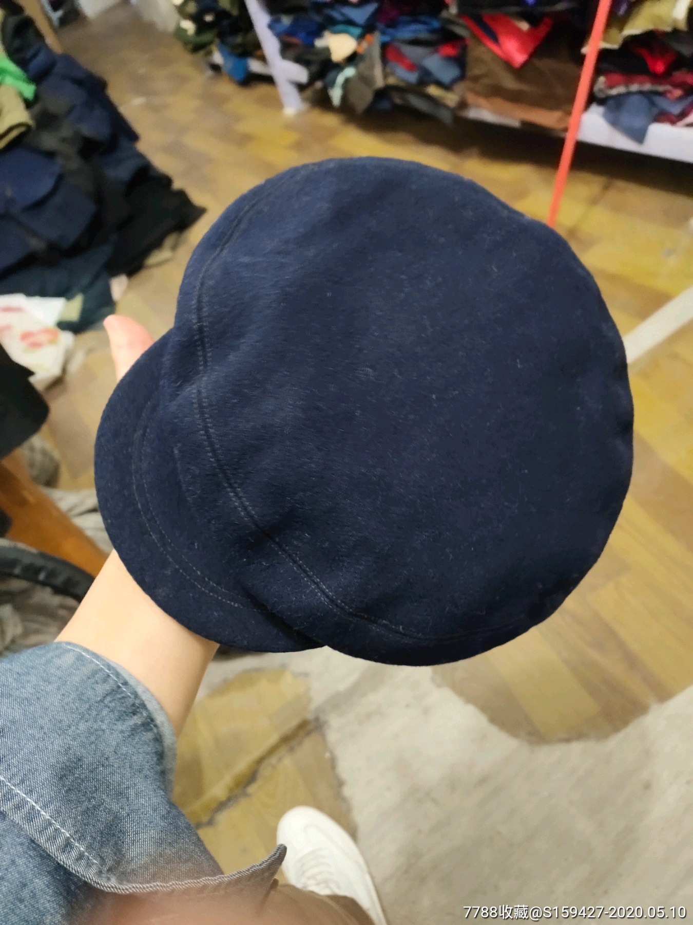 六十年代毛呢前进帽-帽子-7788收藏__收藏热线