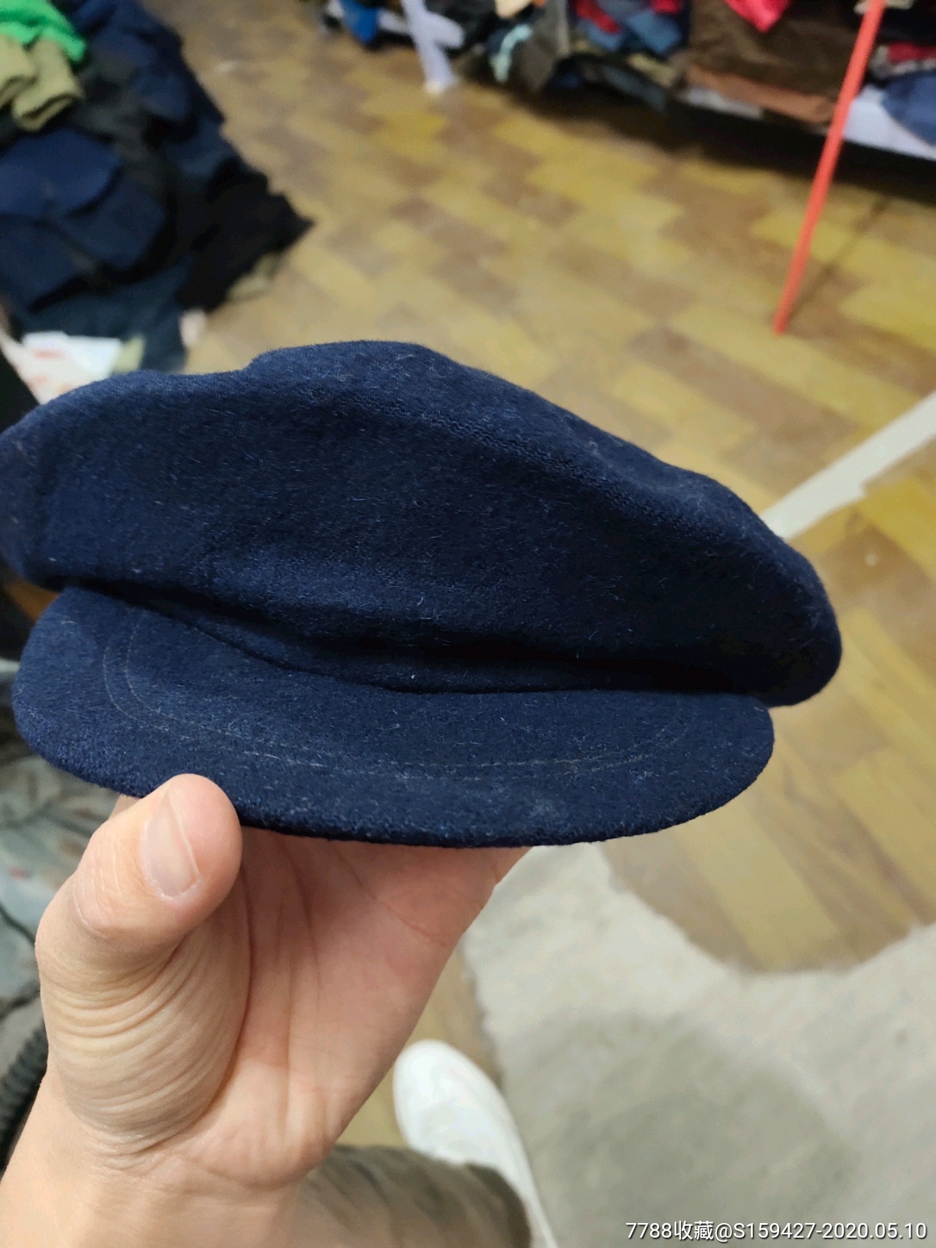 六十年代毛呢前进帽-帽子-7788收藏__收藏热线