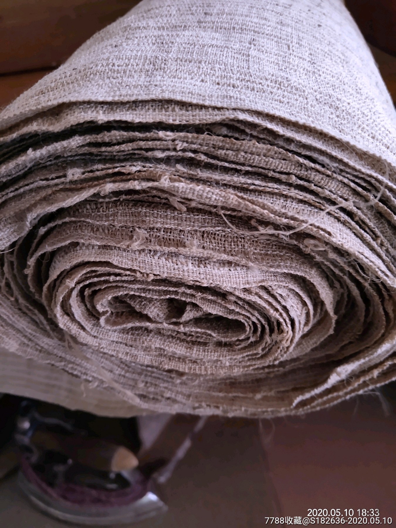 手工老麻布一捆