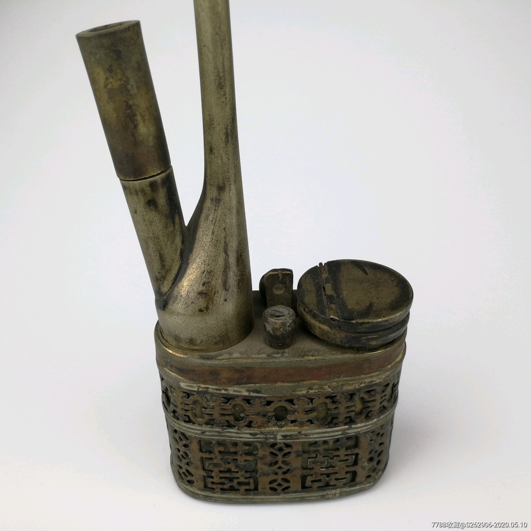 纯铜水烟袋老式烟斗水烟壶旱烟袋