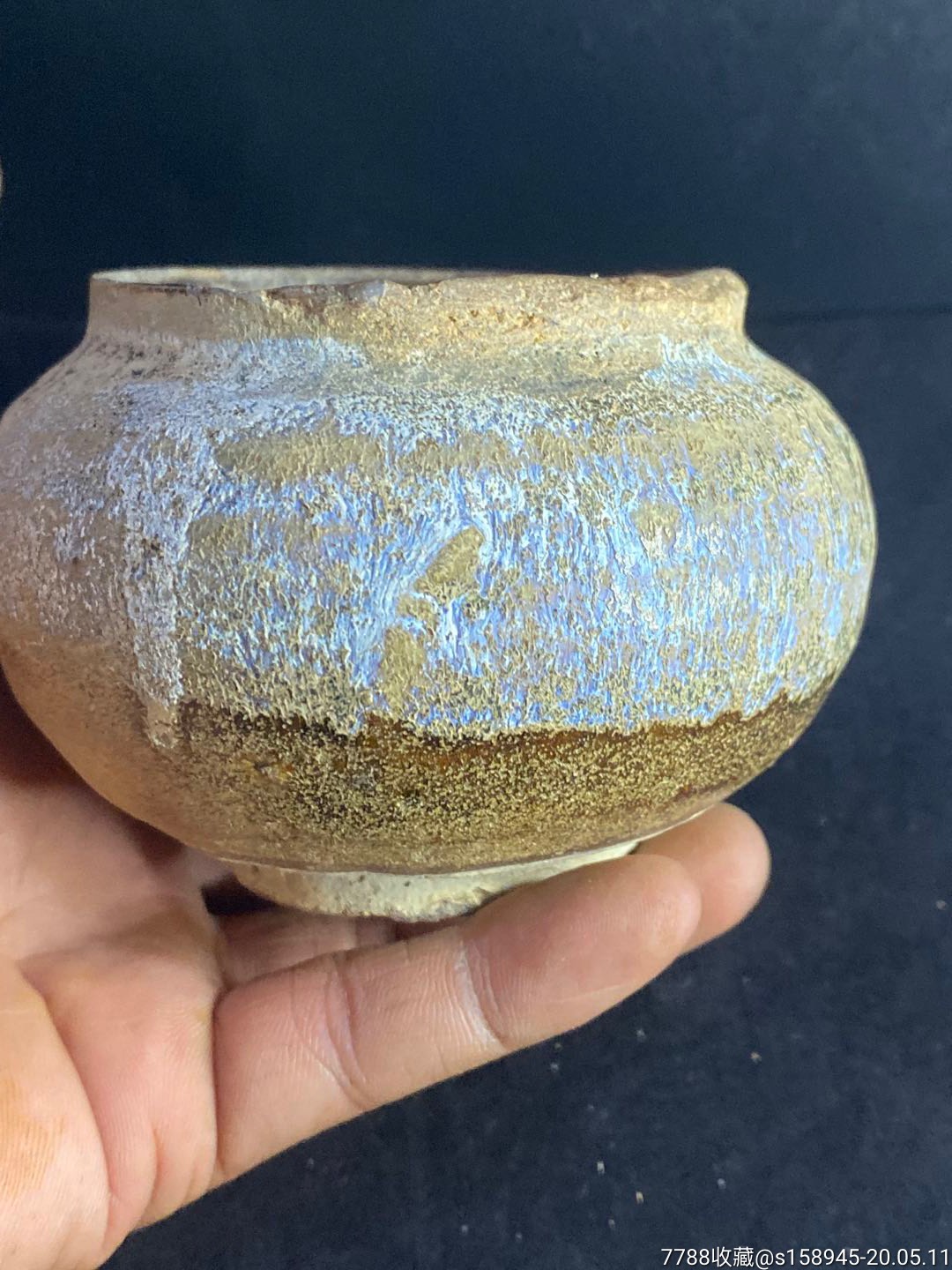 唐代宣州窑变水盂-花釉/窑变瓷-7788收藏__收藏热线