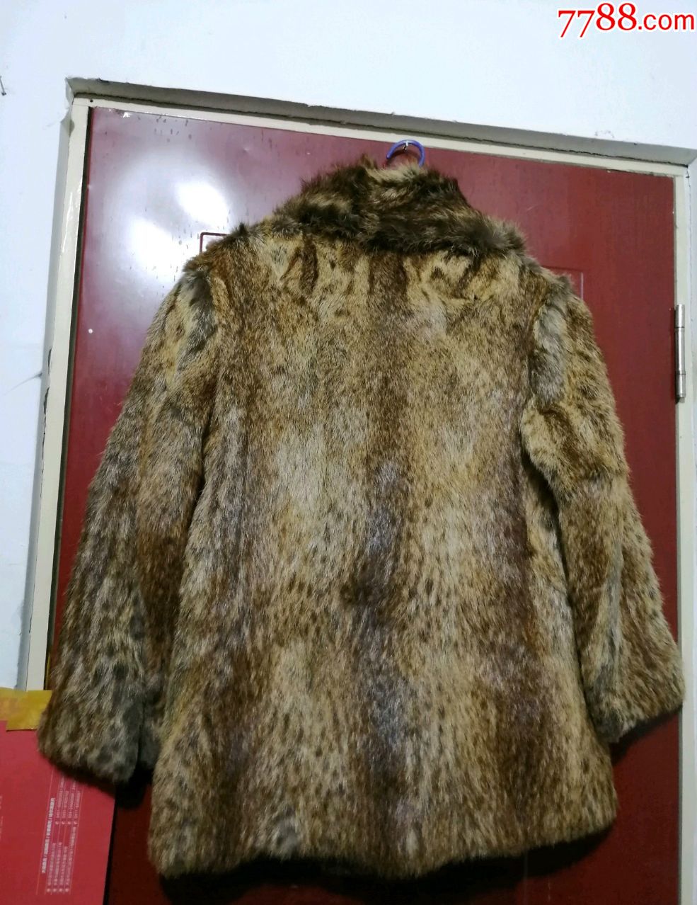 70年代山狸子毛皮上衣