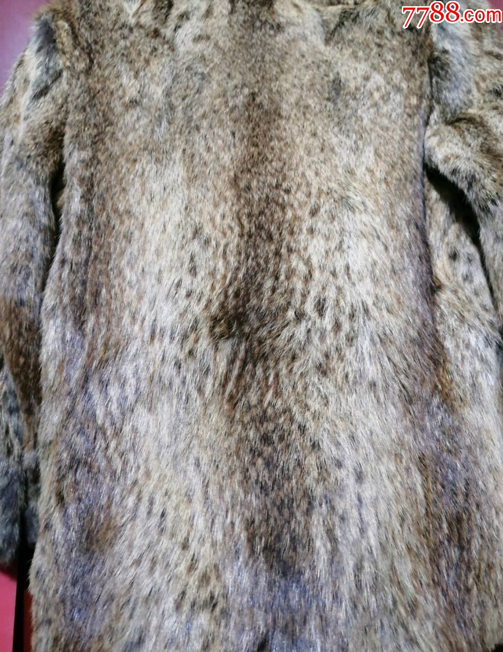 70年代山狸子毛皮上衣