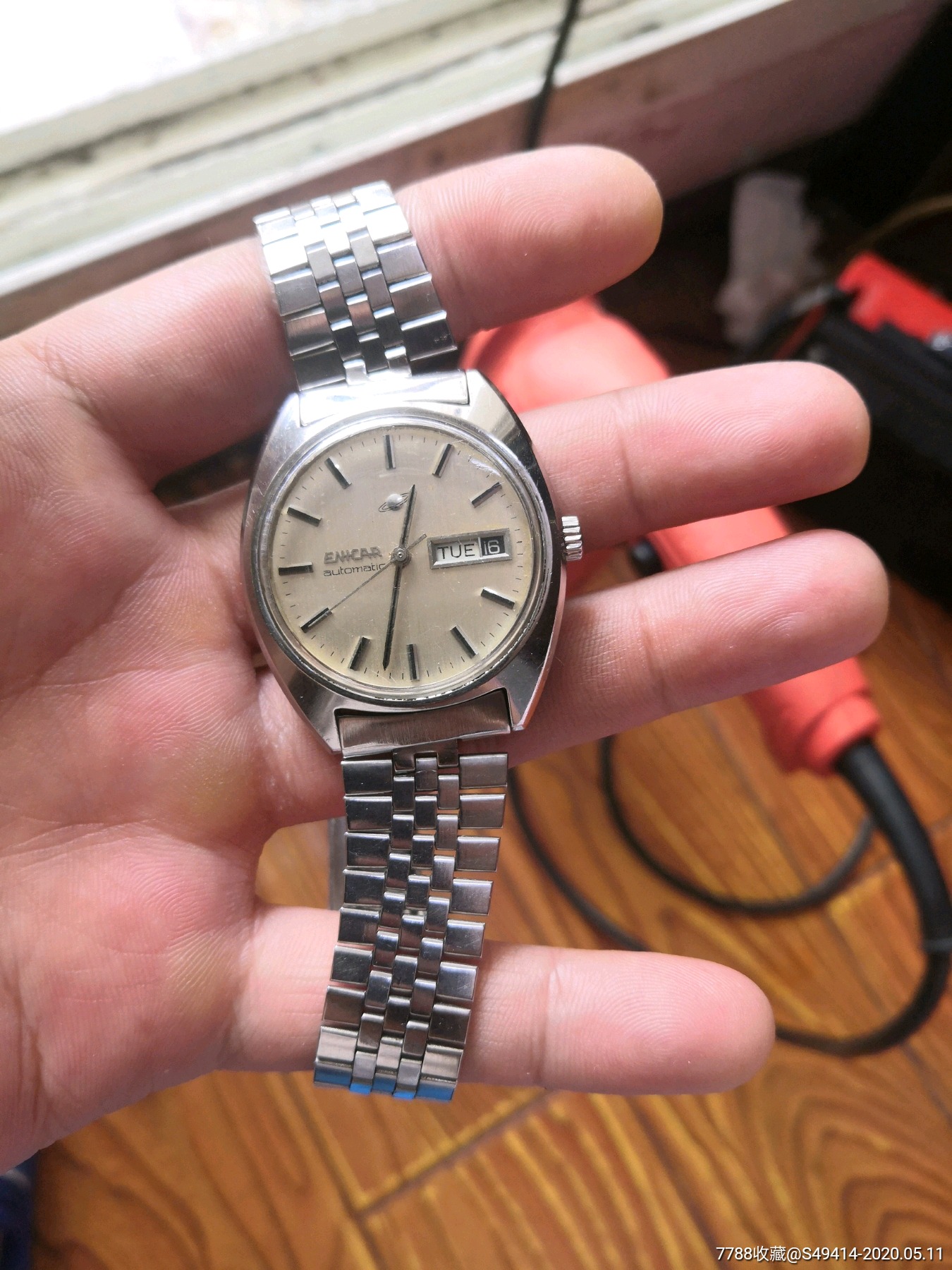 大气稳重的老款经典英纳格自动表2167-手表/腕表--se72949120-零售