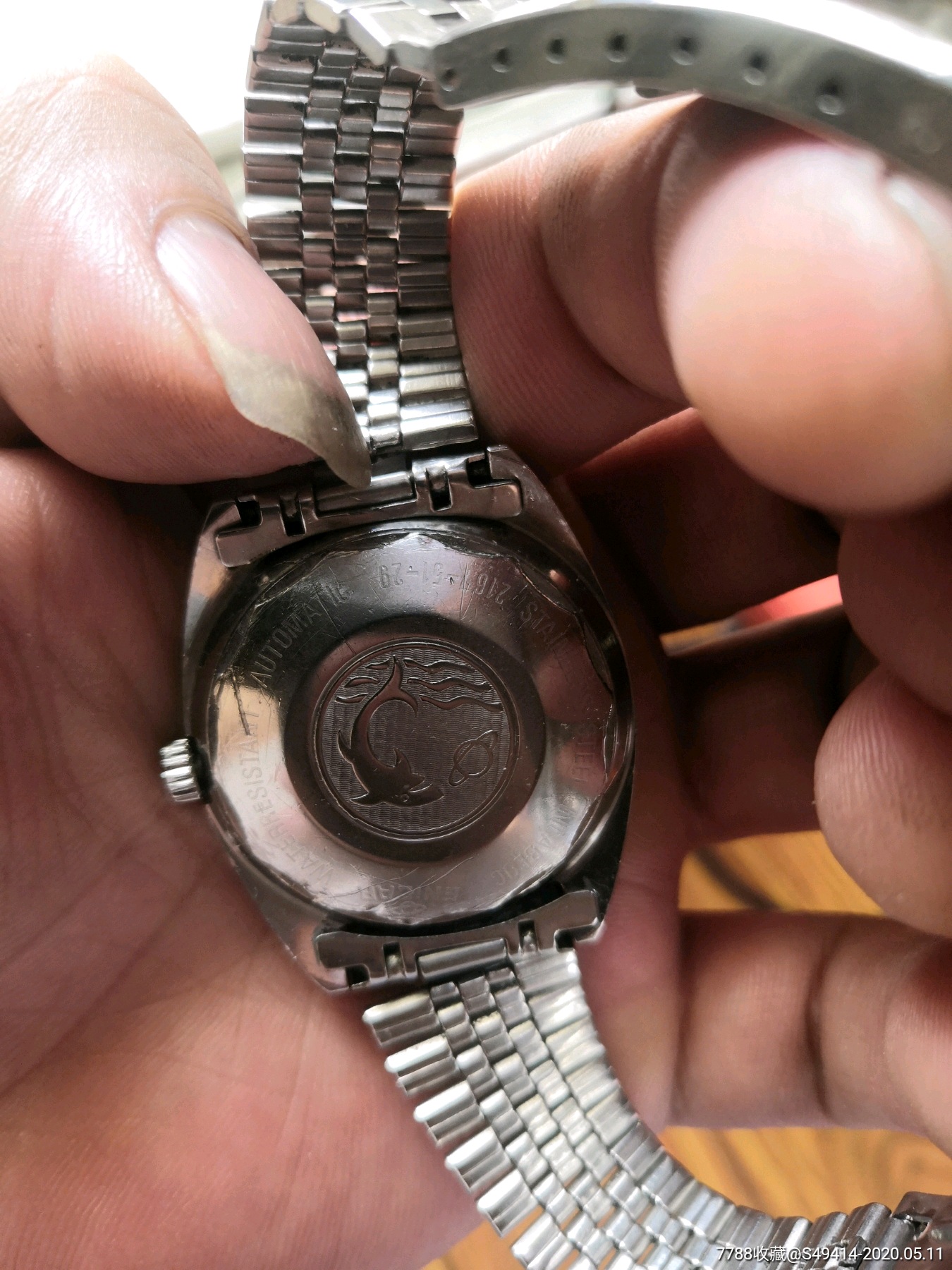 大气稳重的老款经典英纳格自动表2167-手表/腕表--se72949120-零售