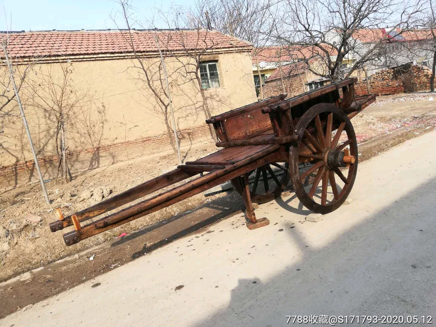 民国老马车带铁艺