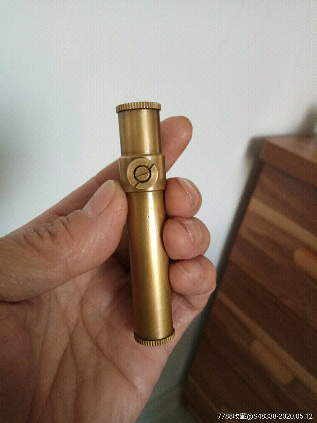 纯铜煤油打火机黄铜燃油打火机老式汽油棉油全铜打火机