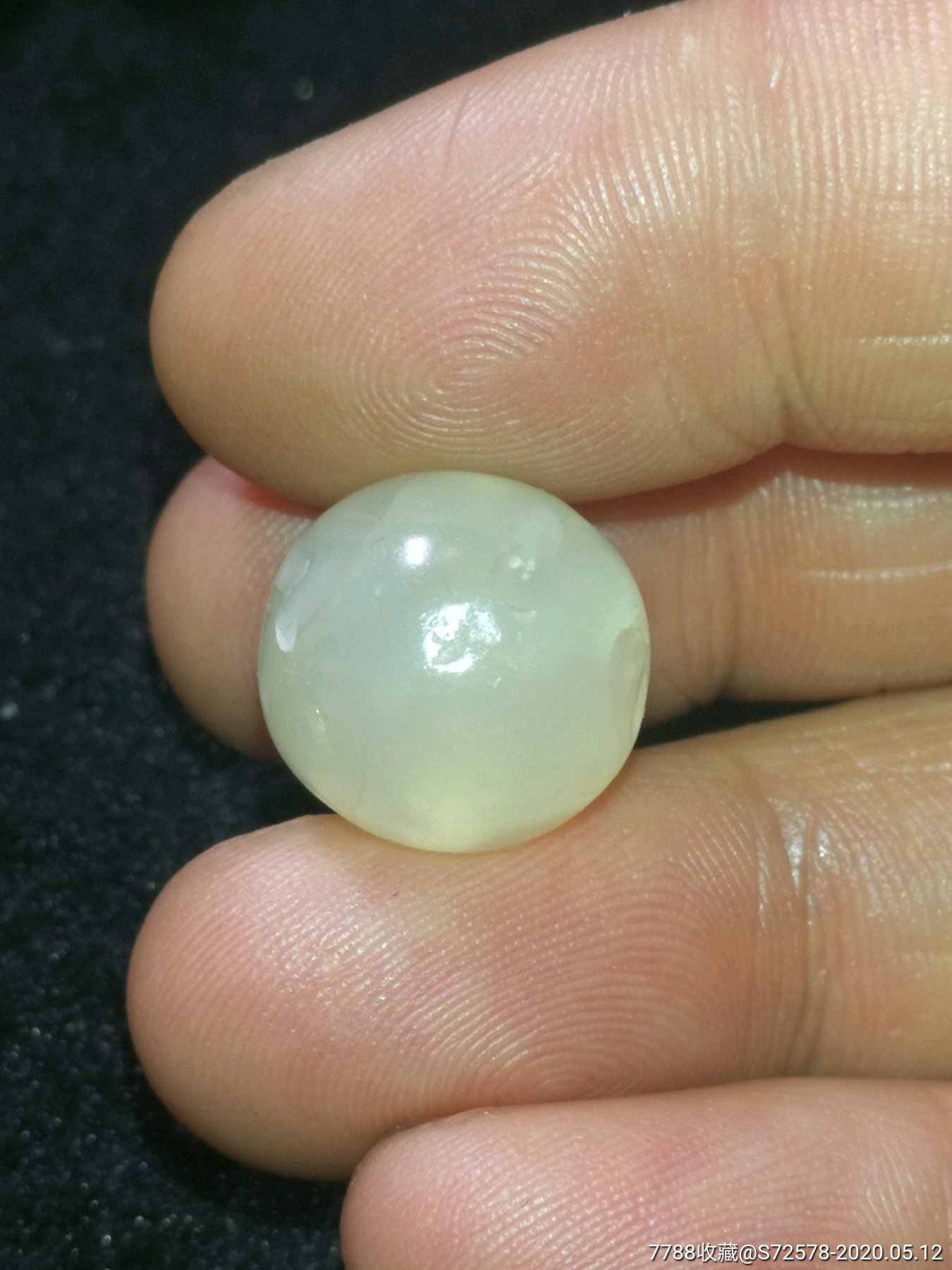 千年白玉髓古珠