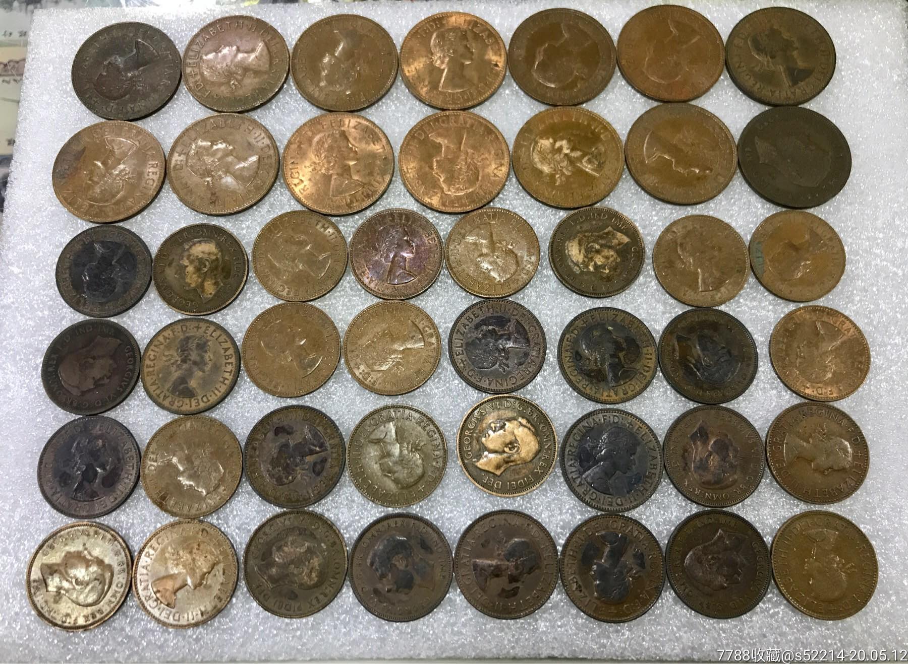 英国老便士一批