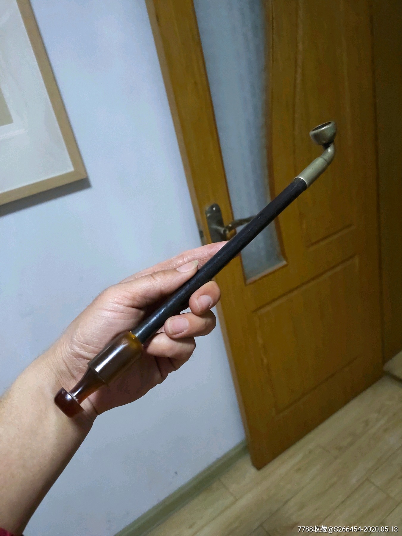 红玛瑙咀老烟袋一杆