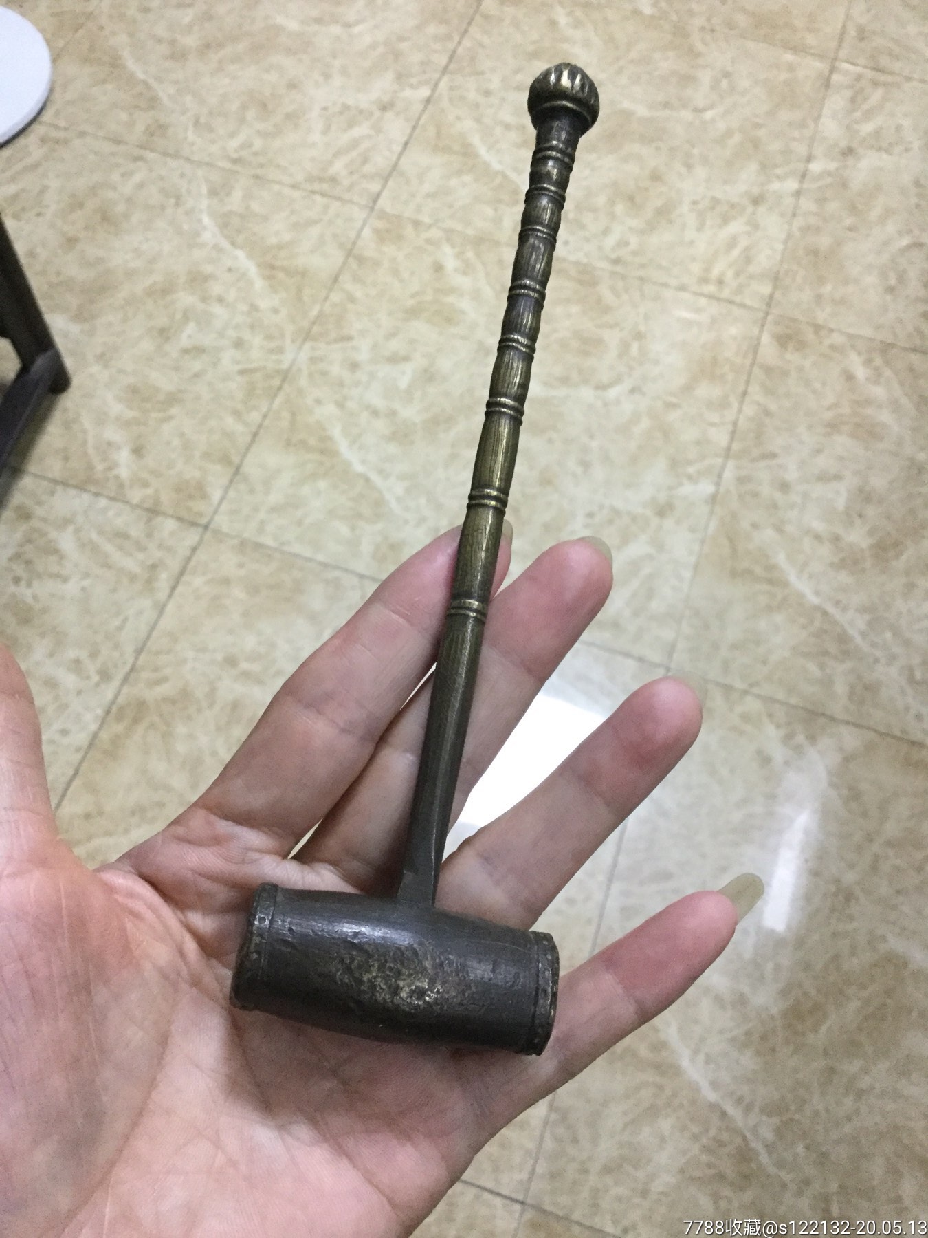 民囯铜锤子一把