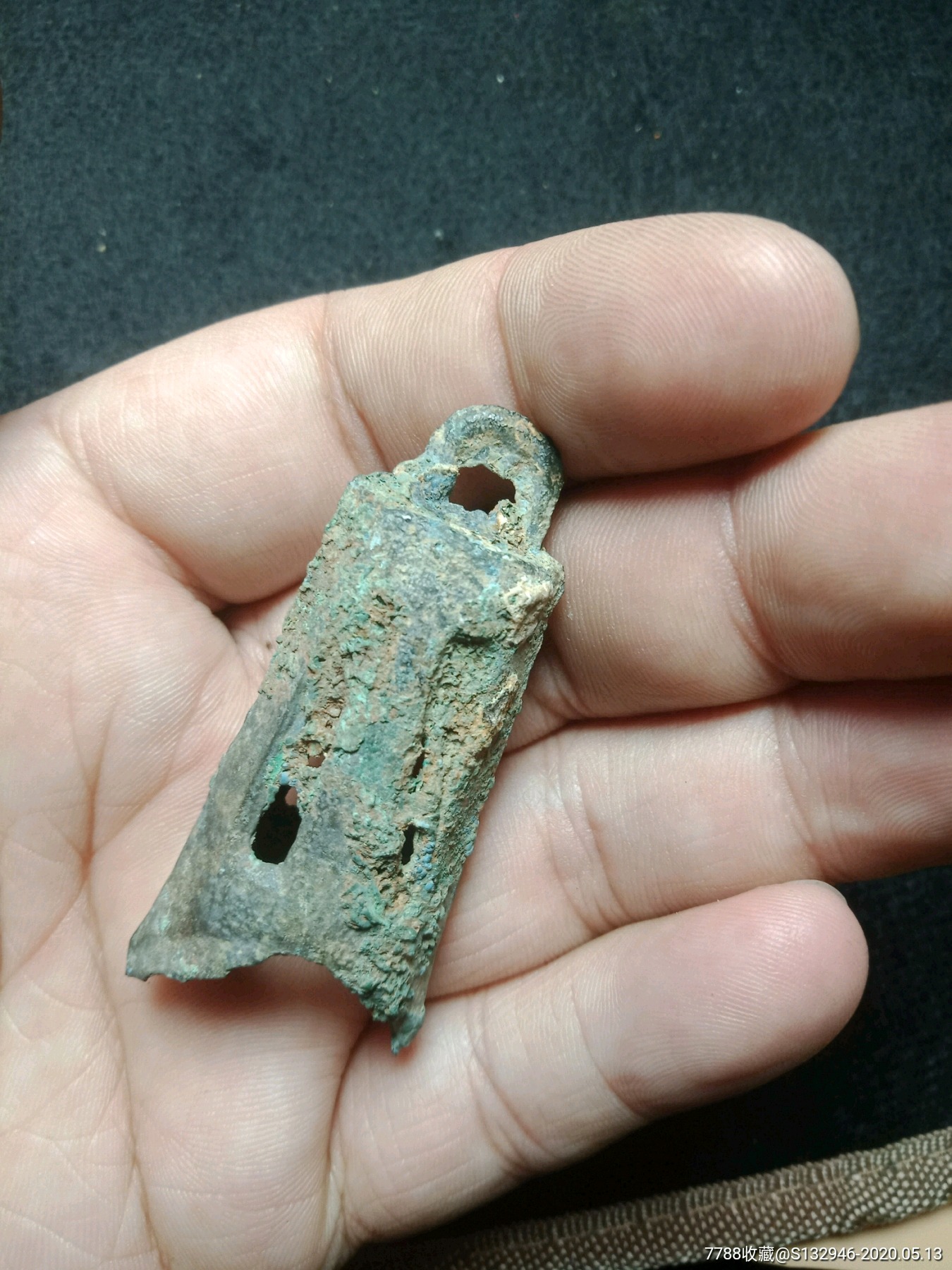 战汉时期青铜小铃铛-铜铃/铃铛-7788收藏