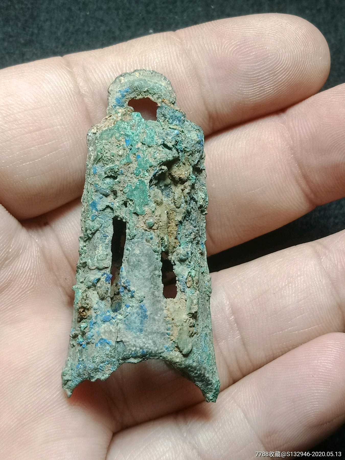 战汉时期青铜小铃铛-铜铃/铃铛-7788收藏