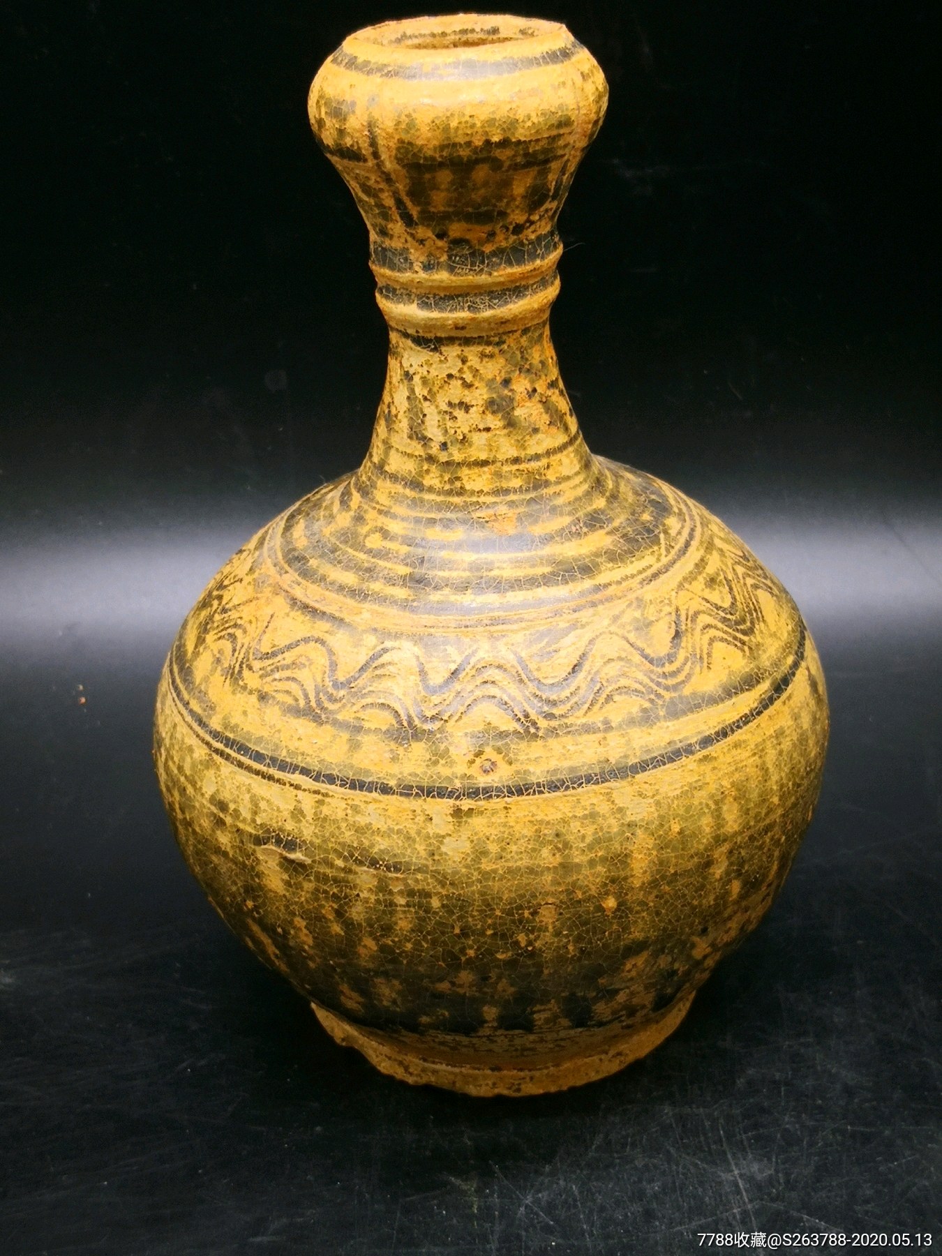 汉晋青瓷祘头瓶_青瓷/秘色瓷_图片鉴赏_收藏价值_7788青瓷收藏