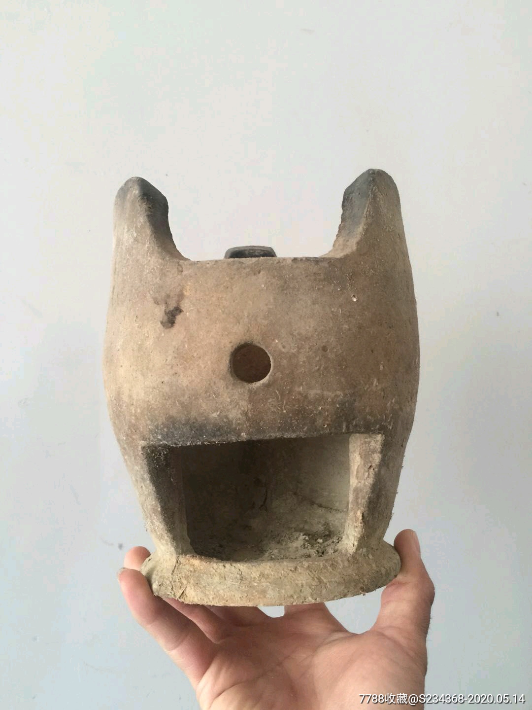 老钵灰炉子老古董民俗老物件古玩杂项老茶炉