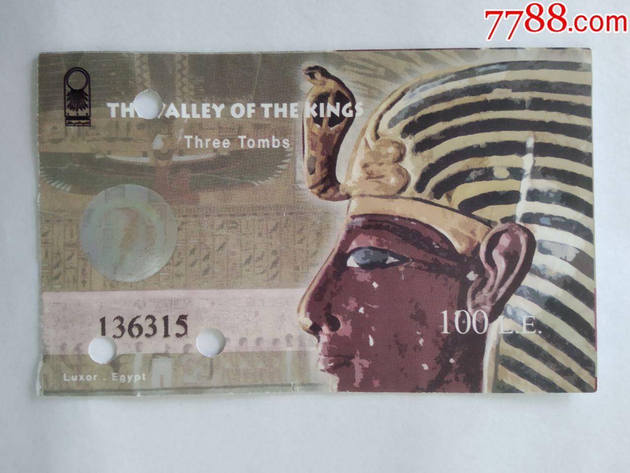 埃及门票【100埃及镑】人像