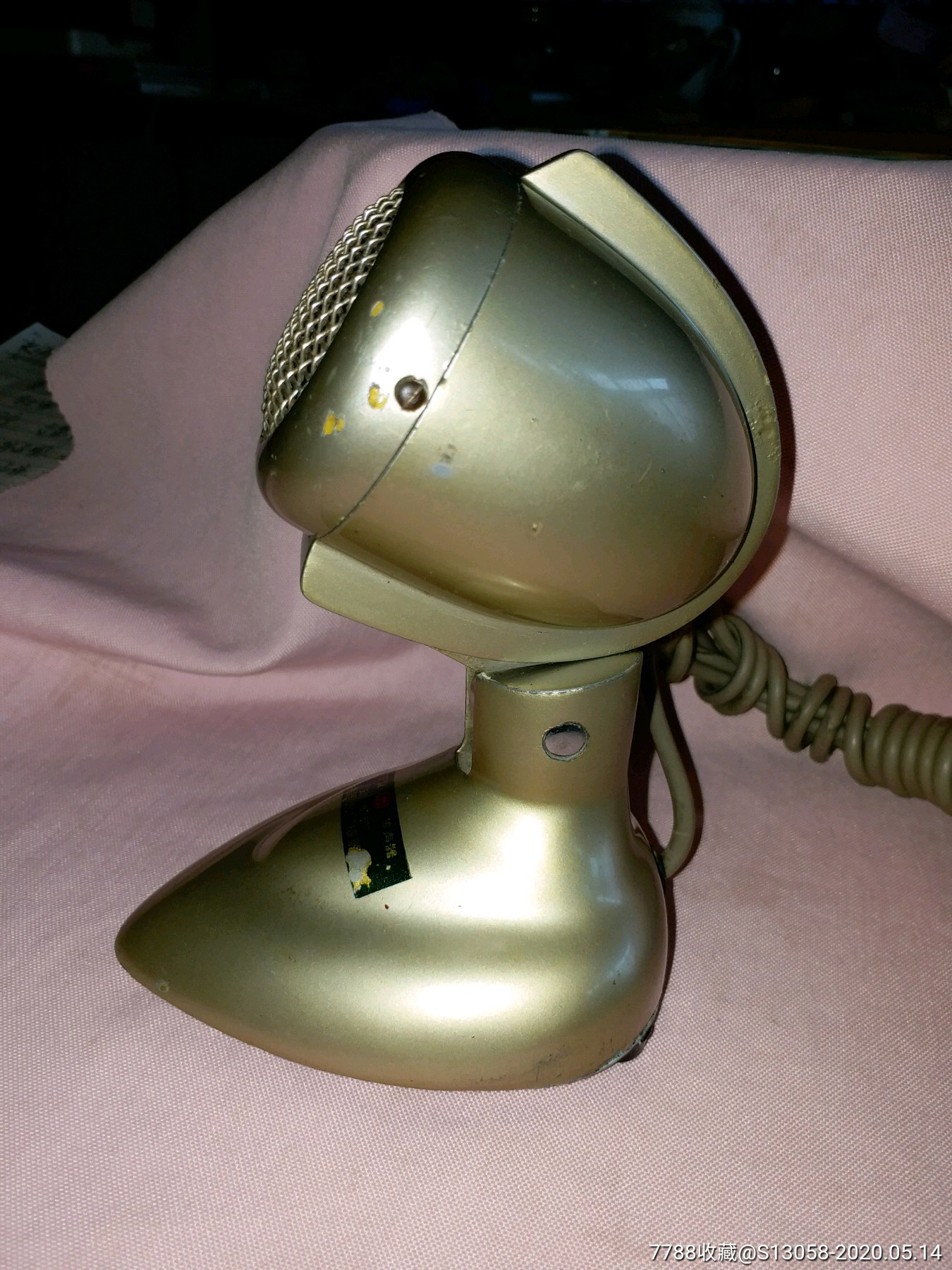 文革73型动圈式传声器(广州市国光广播器材厂)-喇叭/扩音器-7788收藏