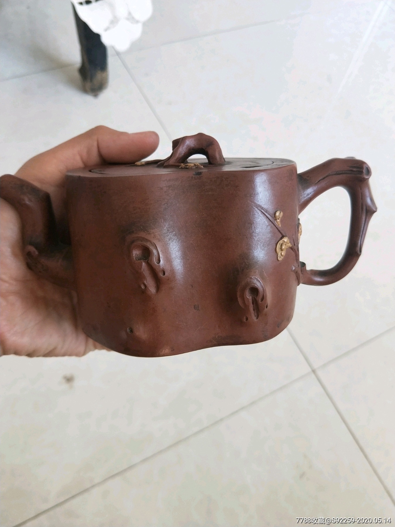 六十年代段梅老紫砂壶