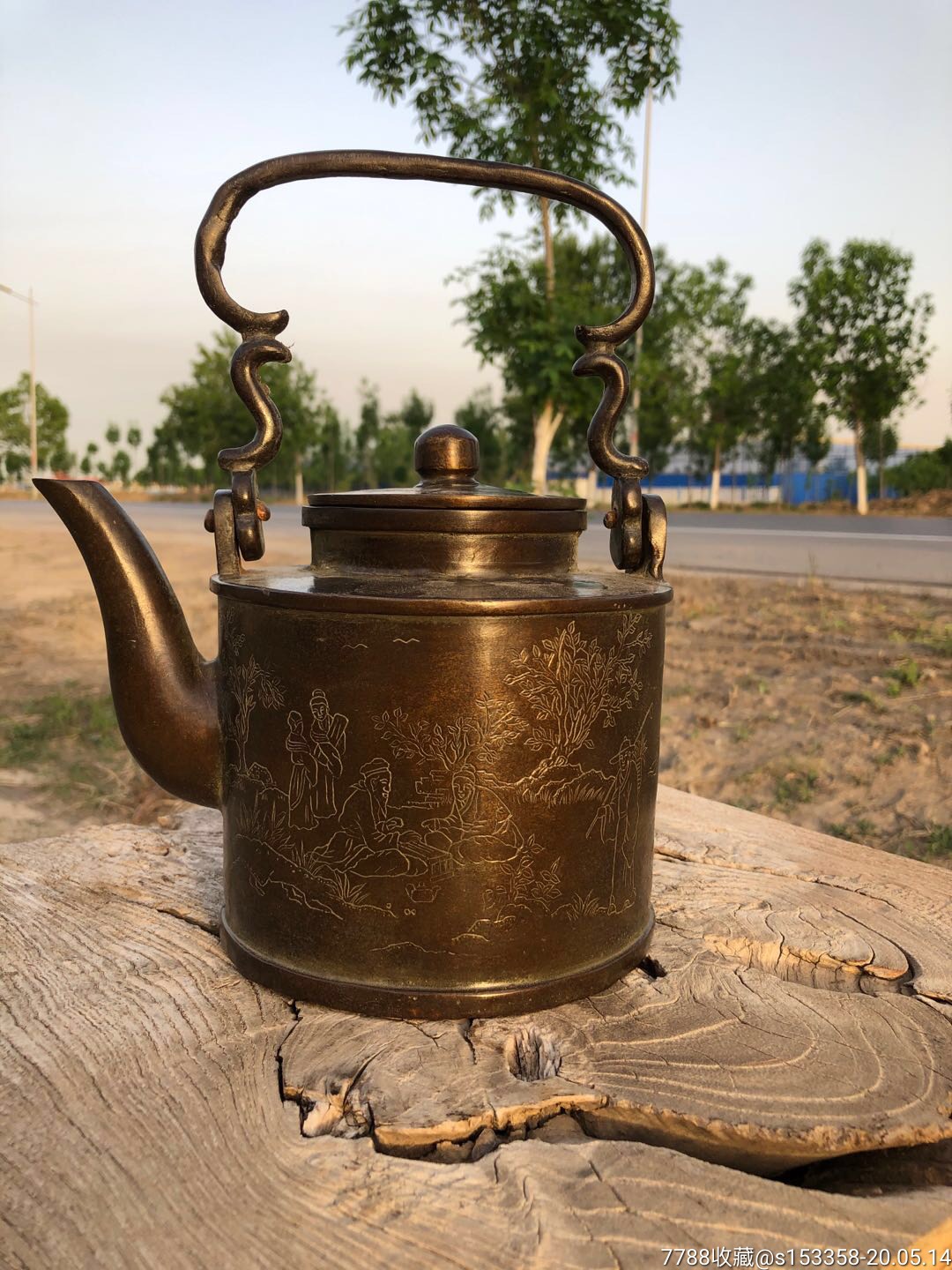 铜水壶夏尔丹图片