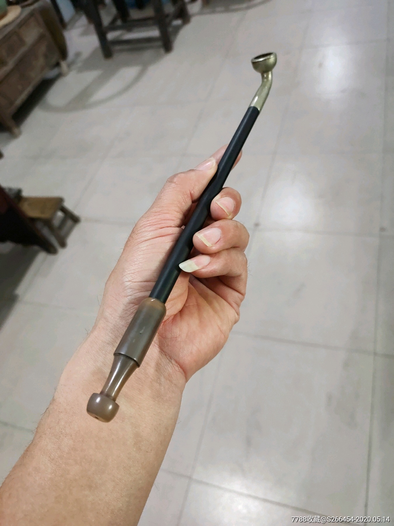 坤造玛瑙咀老烟袋一杆