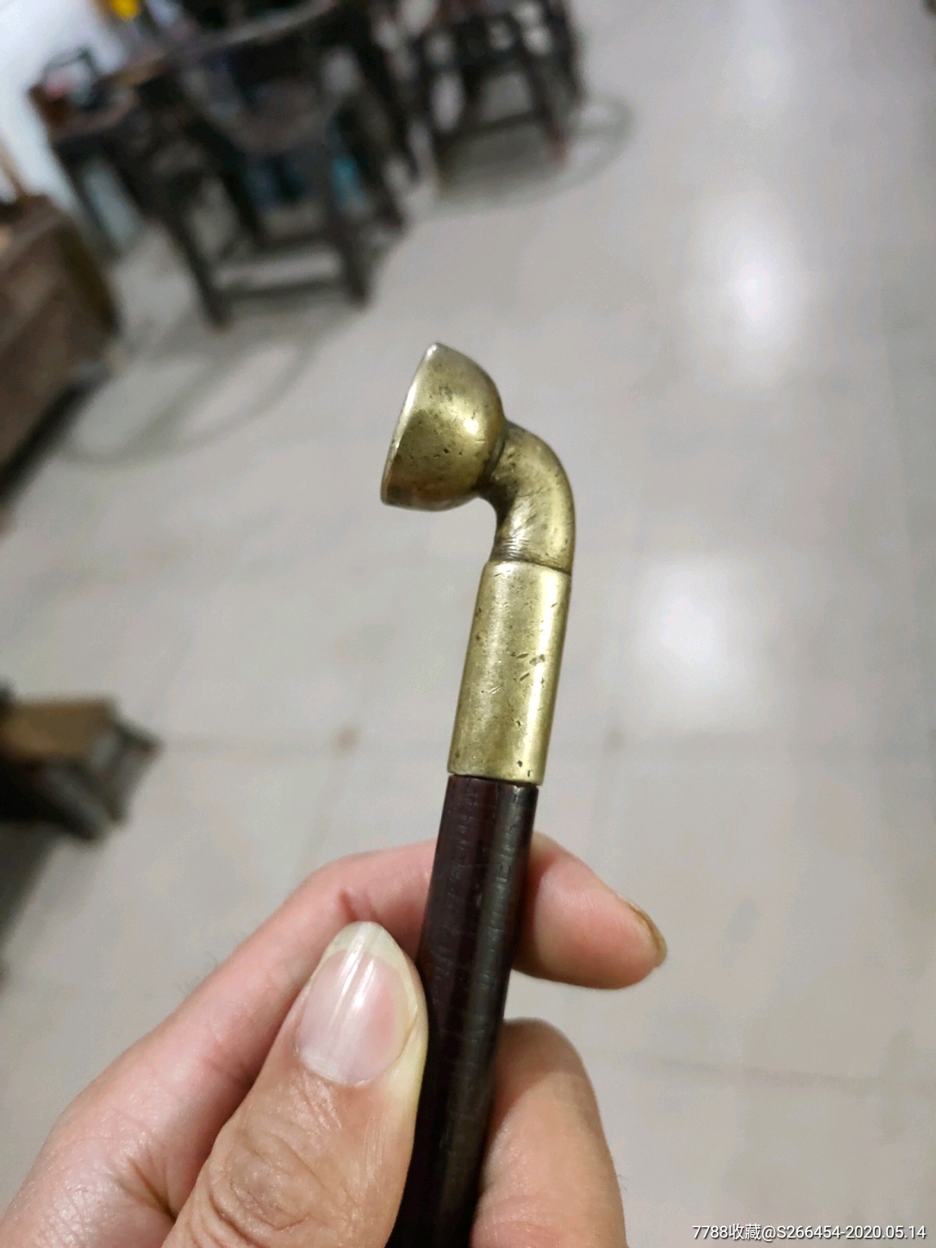 荷花·玛瑙咀老烟袋一杆