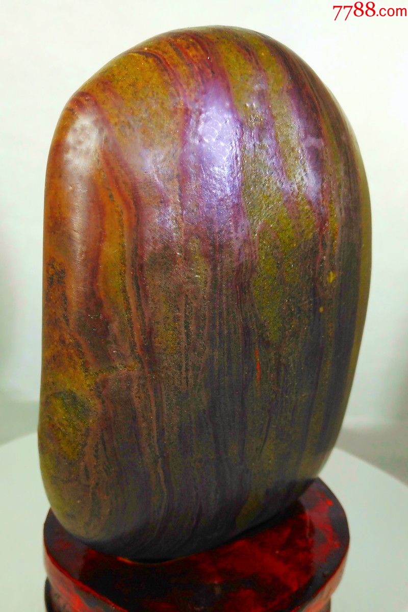 长江彩纹理奇石山峰溪流