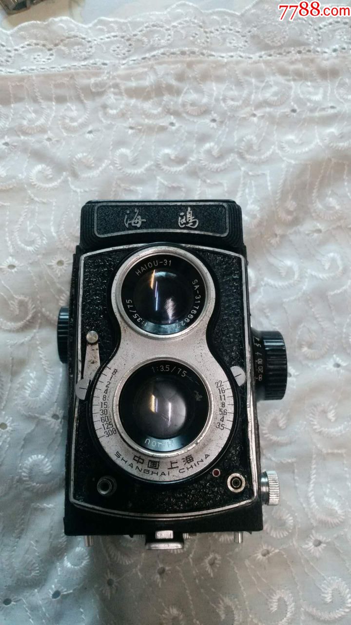 海鸥120老式双单反相机4b