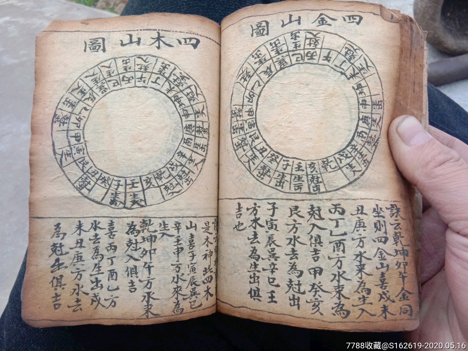 手抄本风水地理书