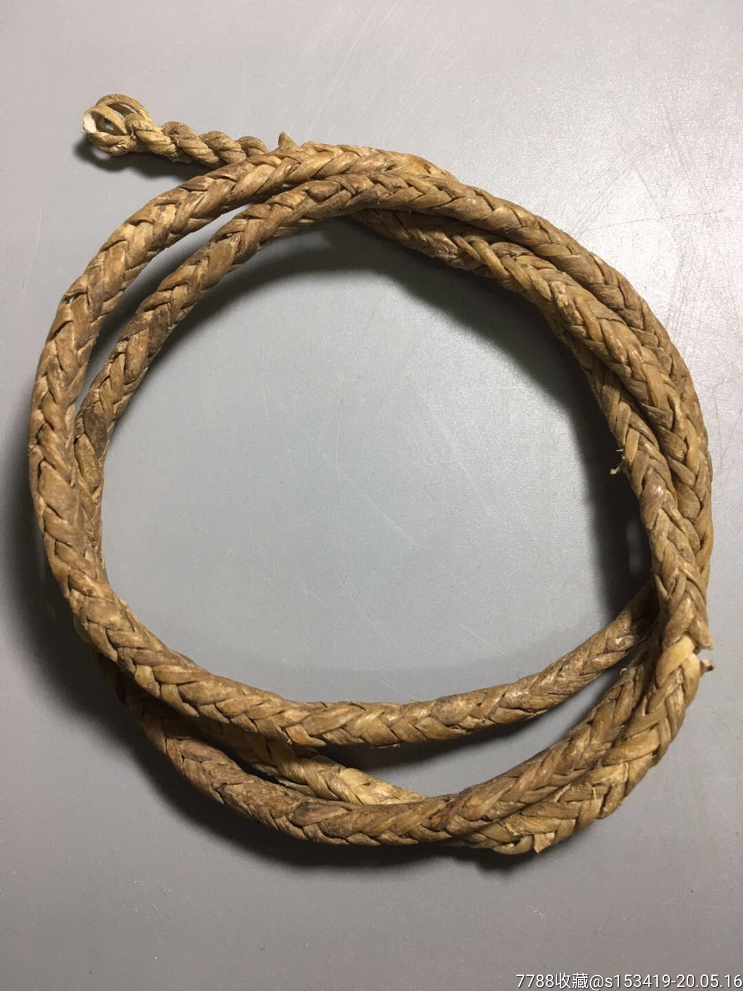 一根牛皮绳 老物件 包老包邮