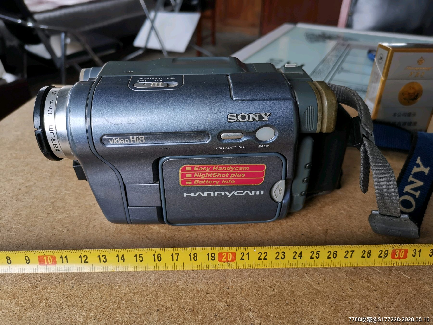 80年代神器:纯进口索尼摄像机