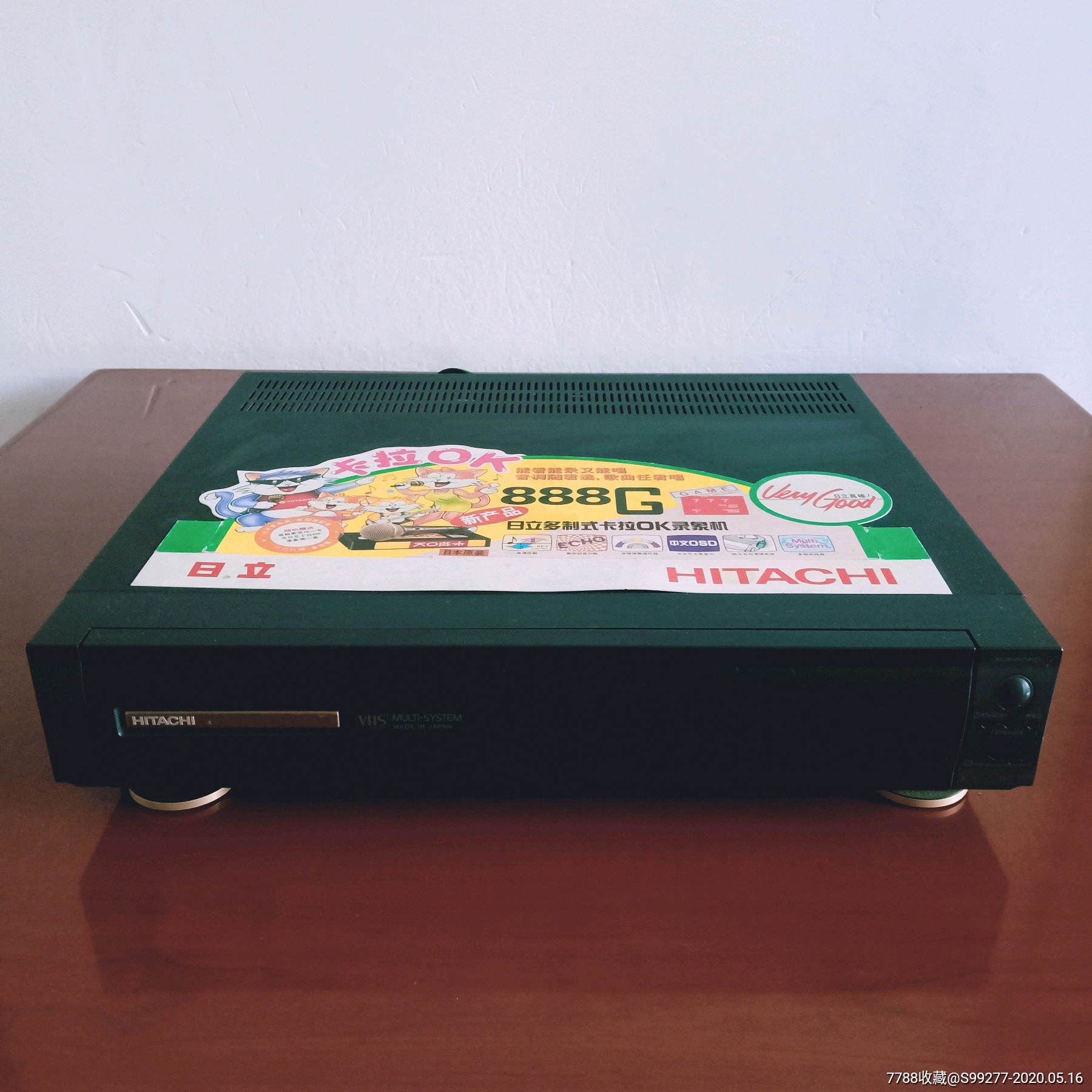 日本原装hitachi160;888g160;日立牌录像机(带遥控器),录像机/影碟机