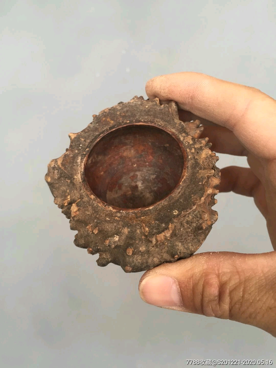 老木头笔洗古玩杂项老木头老古董