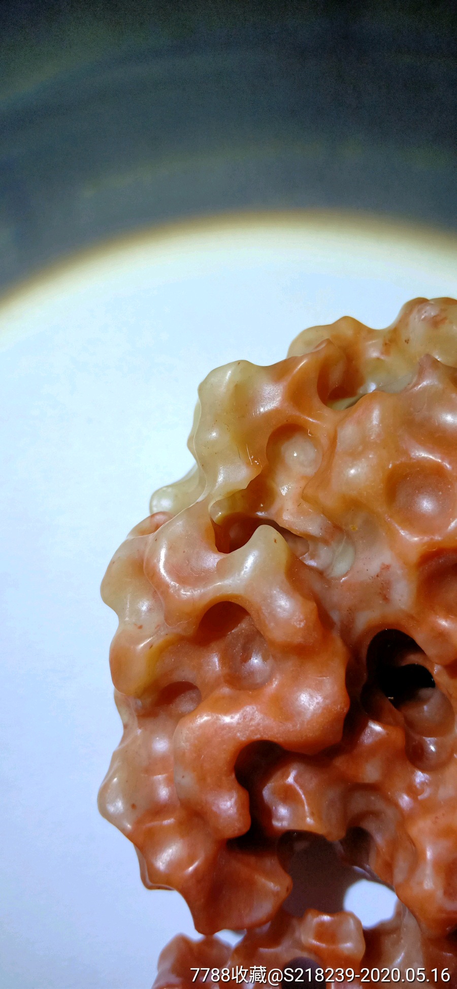 印度龙蛋石山子摆件