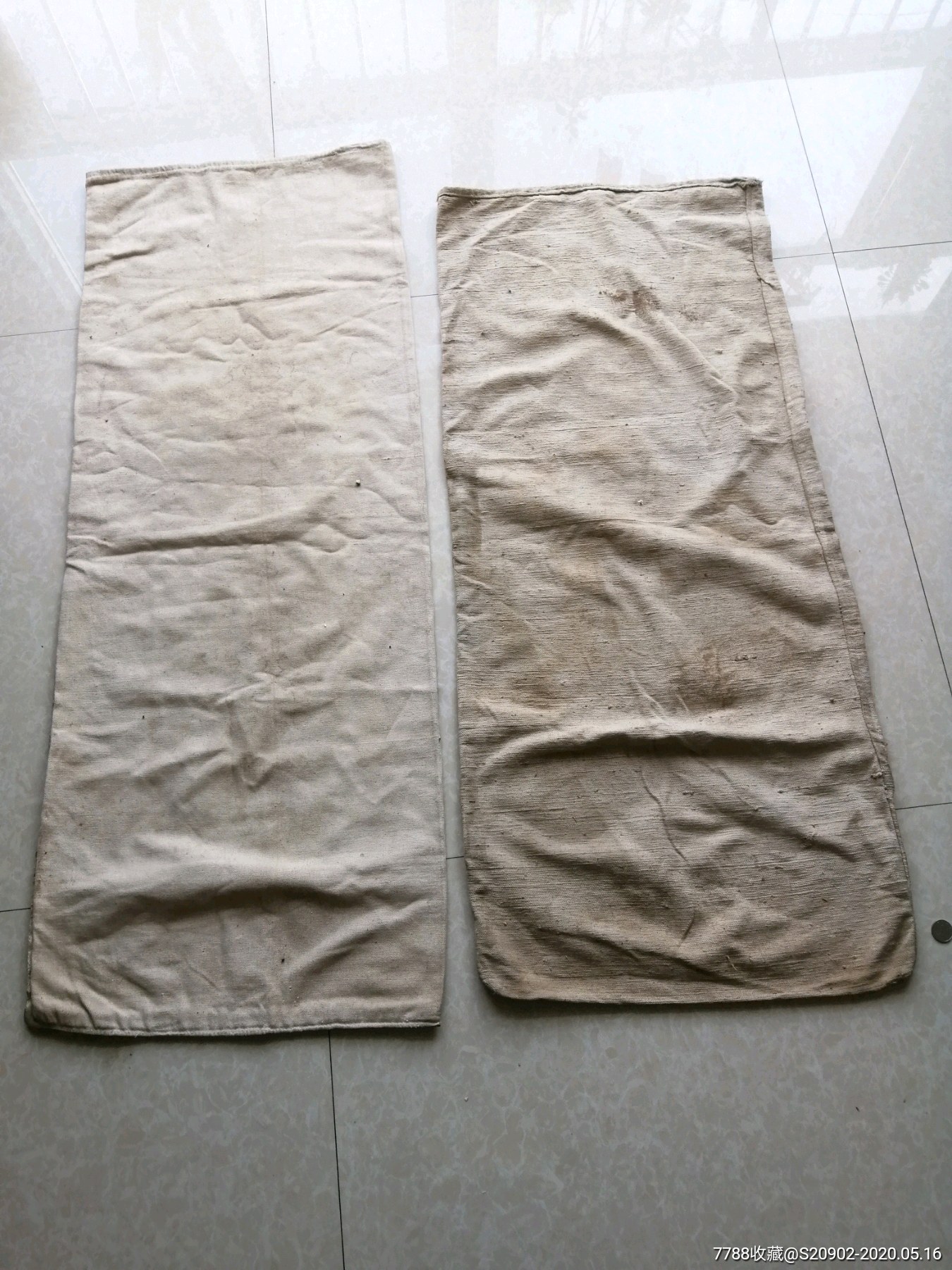 民国时期长布粮袋_褡裢/布包/布袋_第1张_7788音像