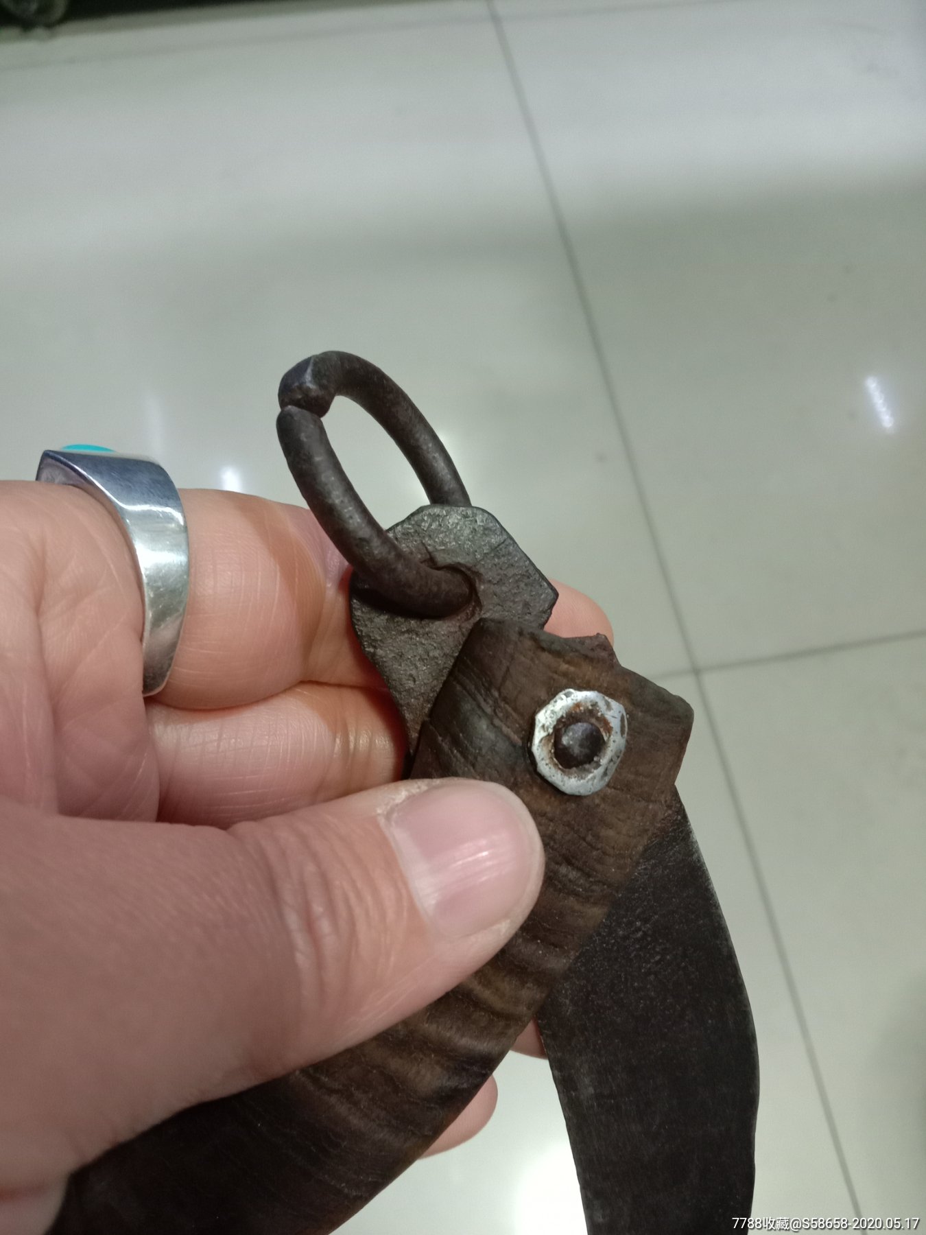 清晚到民国的牛角小鱼刀