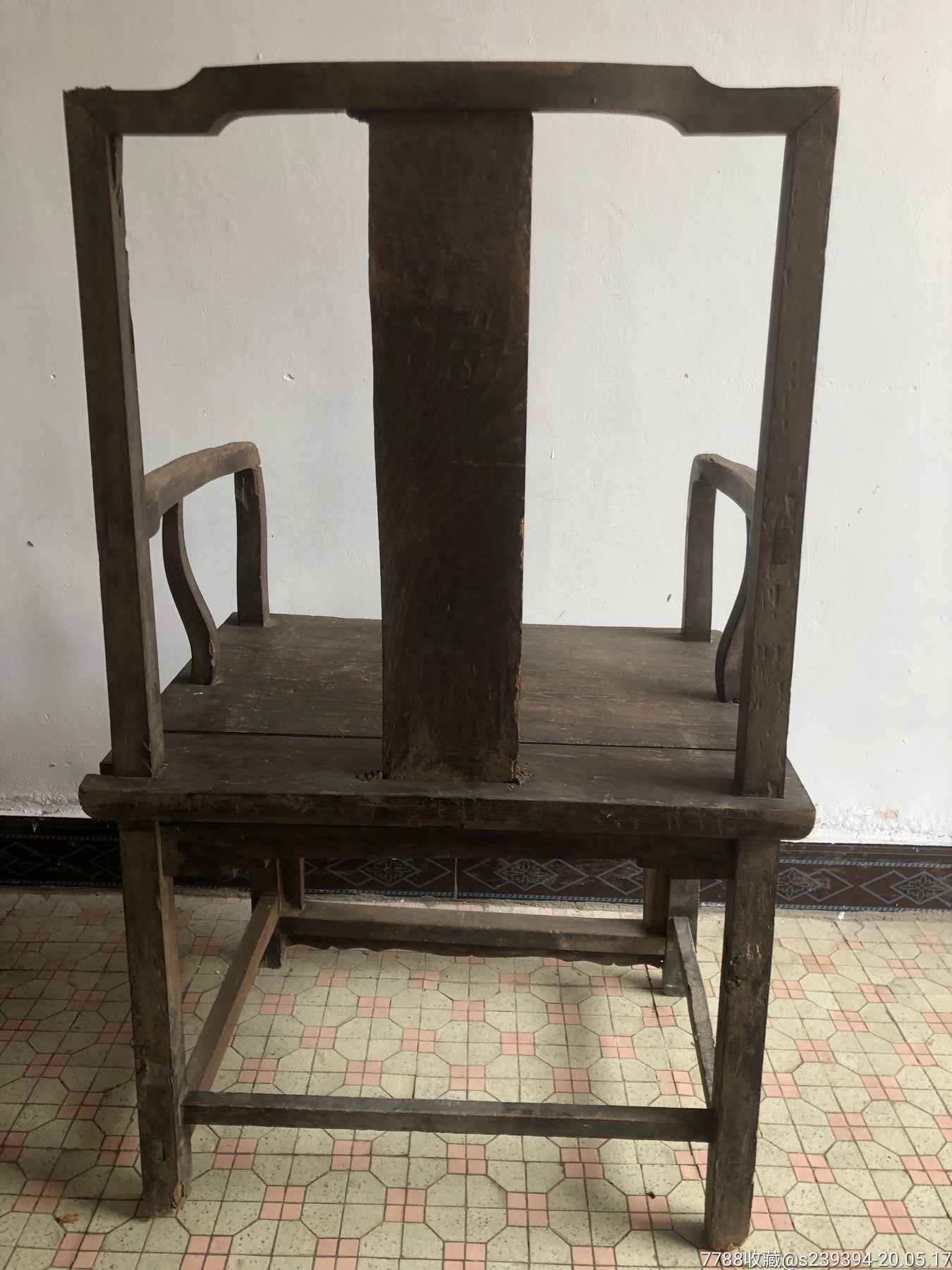 清代老木椅
