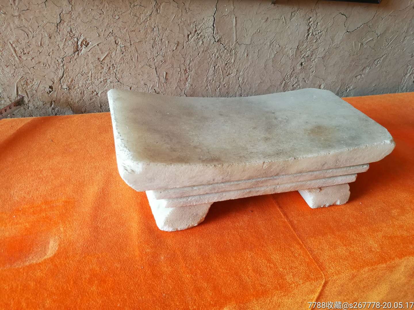 清代元宝型白玉枕头8品￥66899民国白玉石台型枕头8品￥36899元宝