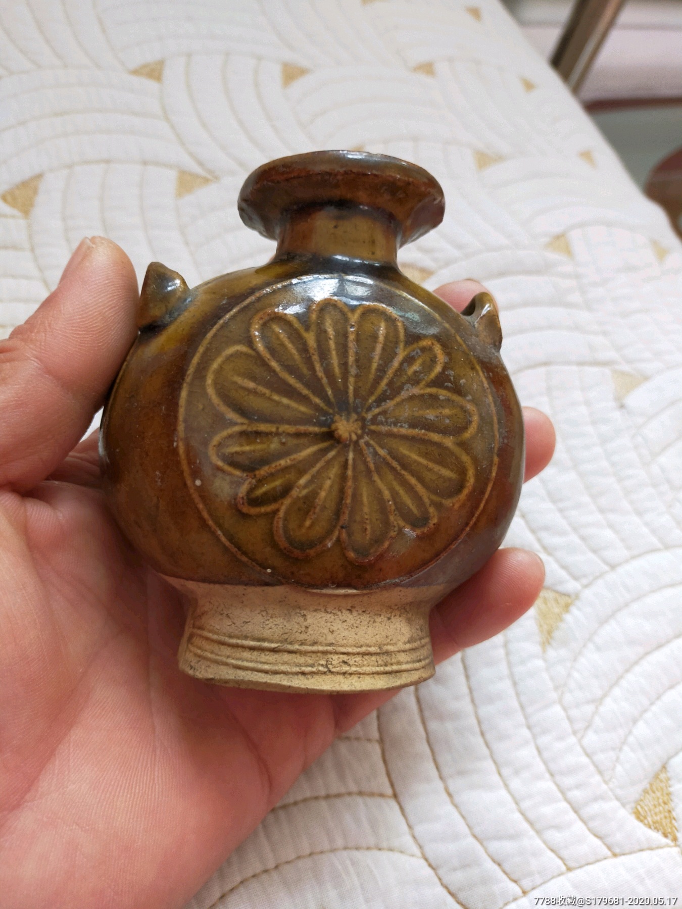 清代陶瓷小酒壶