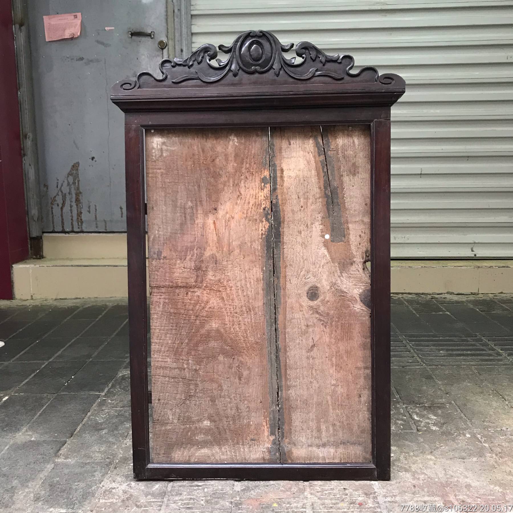 民国时期,酸枝木老木框