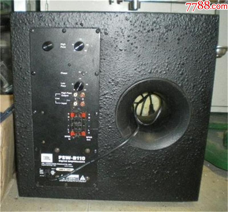 原装进口JBL/PSWD110发烧级10寸5.1有源低音炮价格1100元se73103605喇叭/扩音器零售7788收藏__收藏热线
